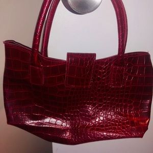 Red handbag / purse